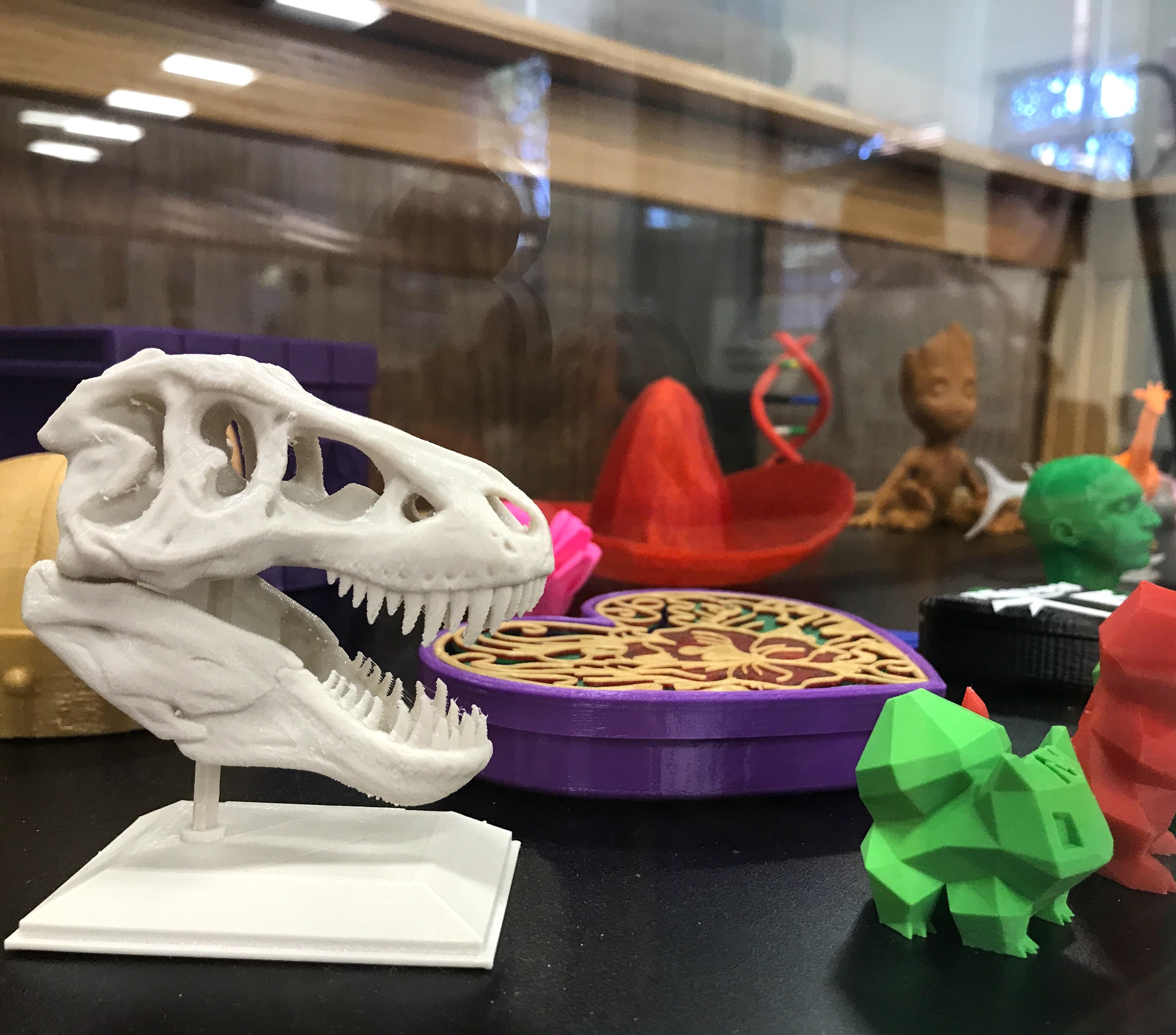 3D printed object display