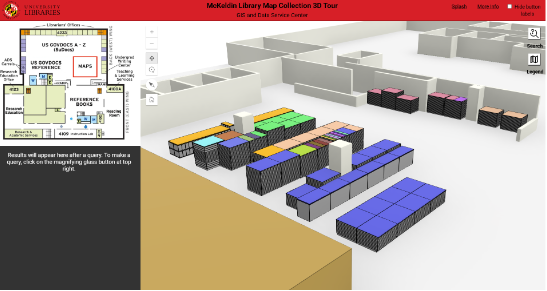 3D Tour McKeldin Map Collection