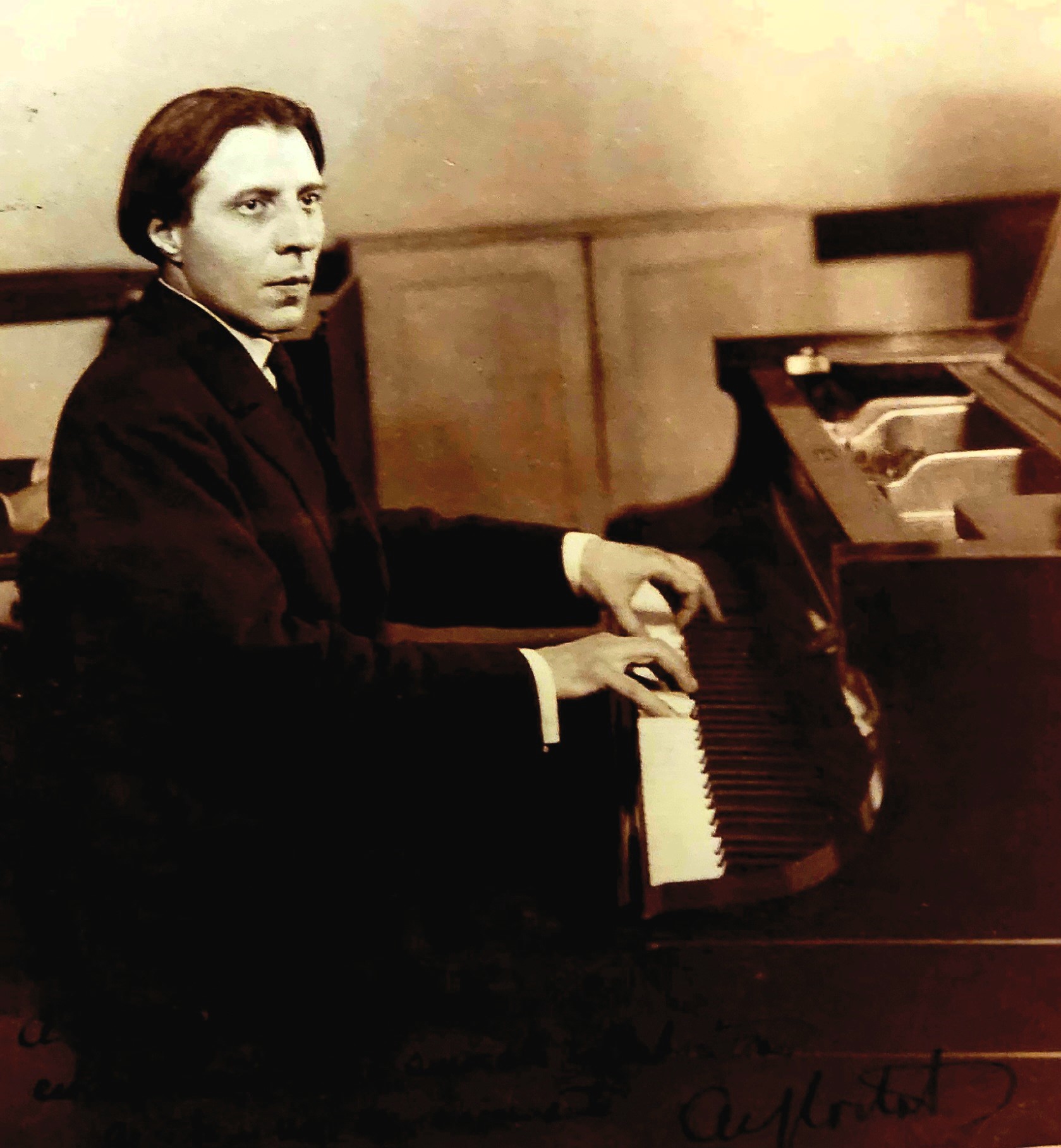 Photograph of Alfred Cortot