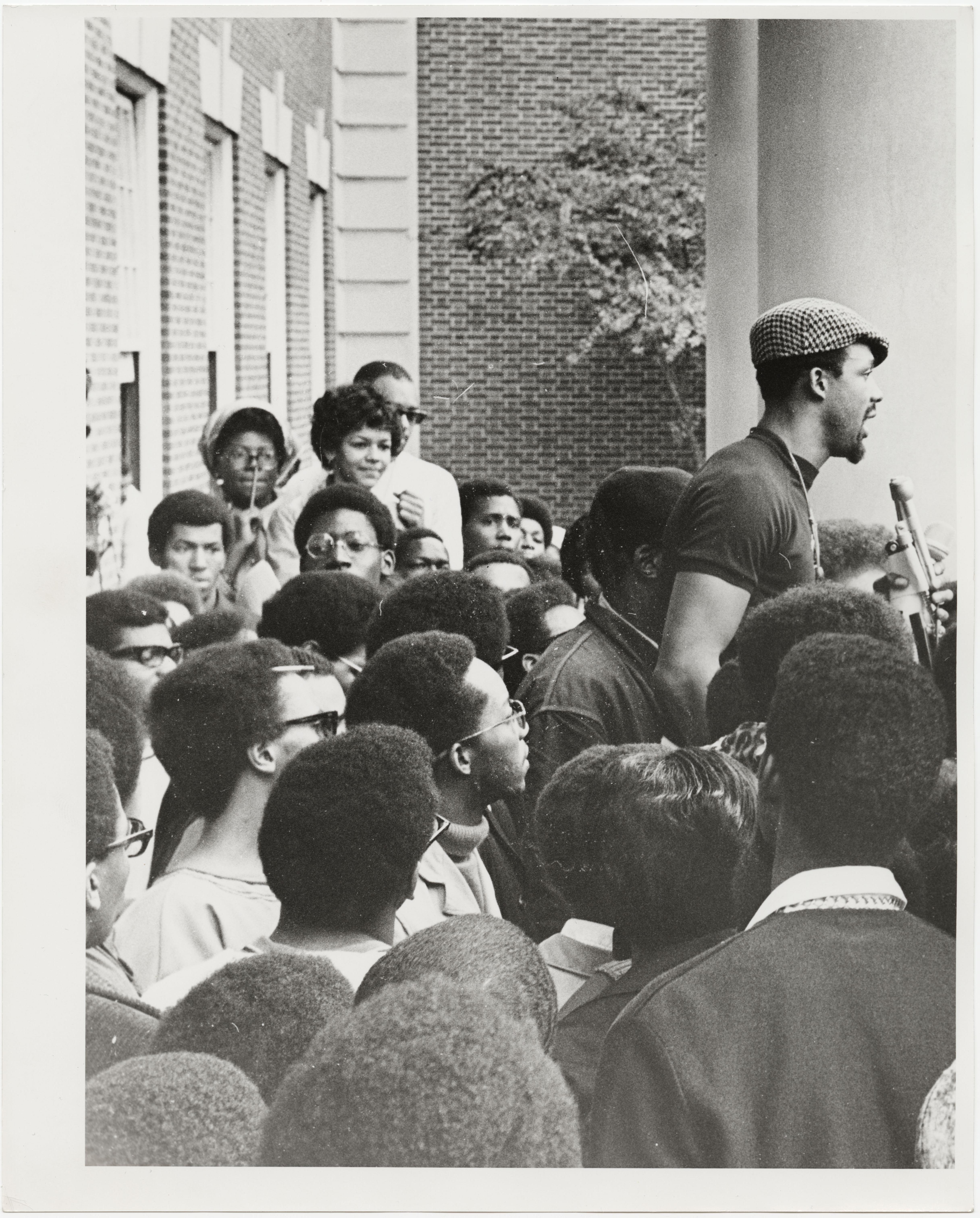 Black student protest, University of Maryland, 1968