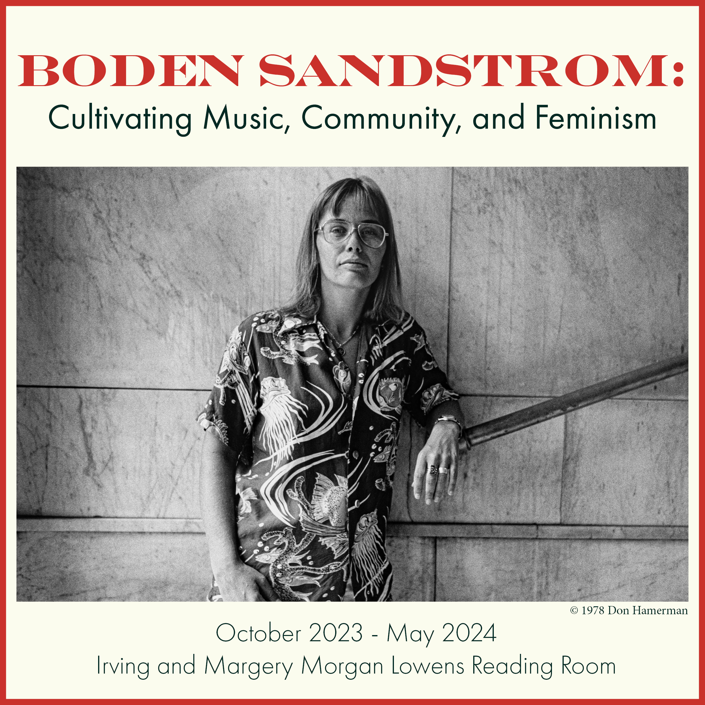 Boden Sandstrom exhibit in MSPAL's Lowens Room (October 2023-May 2024)