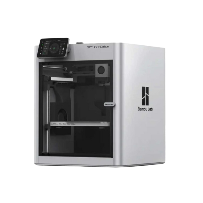 Image of Bambu Lab X1 Carbon 3D printer without AMS.