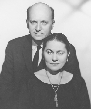 Photograph of Irwin and Lilian Freundlich