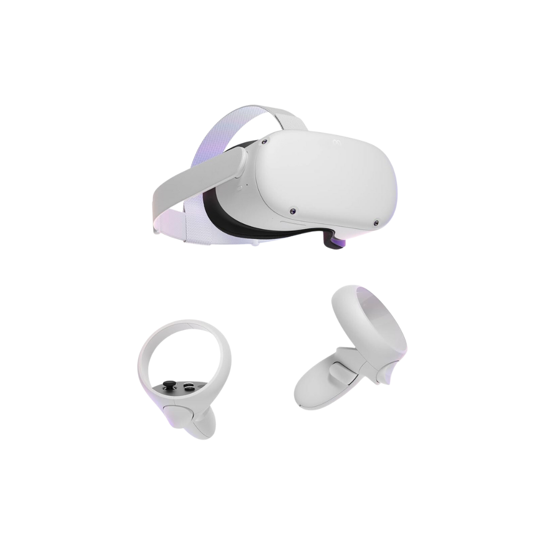 Image of Meta Quest 2 headset. 