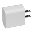 mobile device charger, 20 watt, white