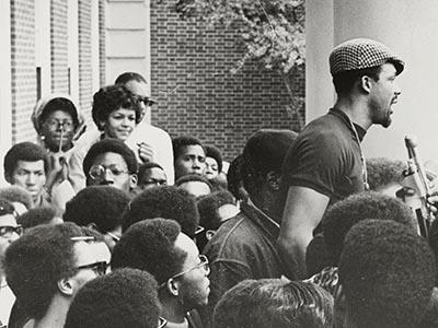 Black student protest, University of Maryland, 1968