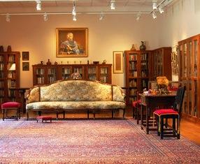 Photograph of the furnishings within the Katherine Anne Porter Room