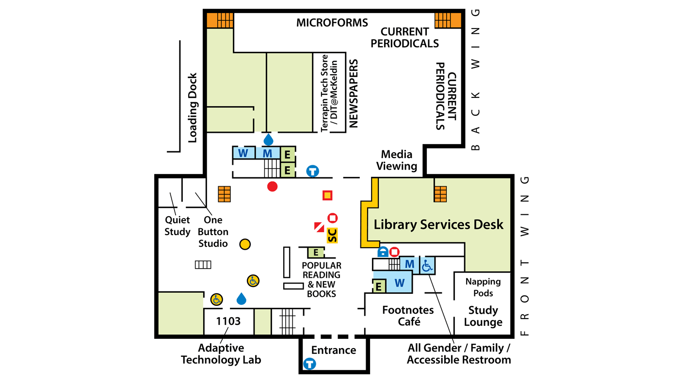Floor plan for first floor