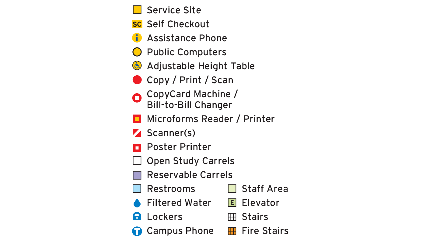 Floor Plans and Navigation | University Libraries