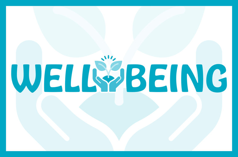 Wellbeing logo.