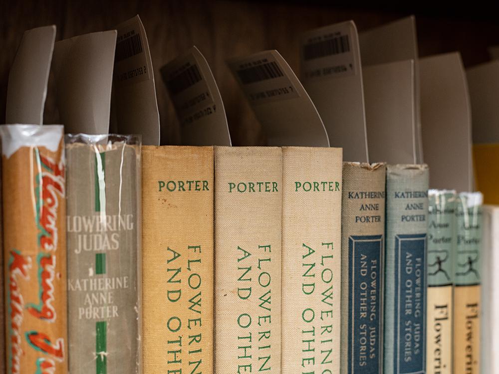 Books from the Katherine Anne Porter collection