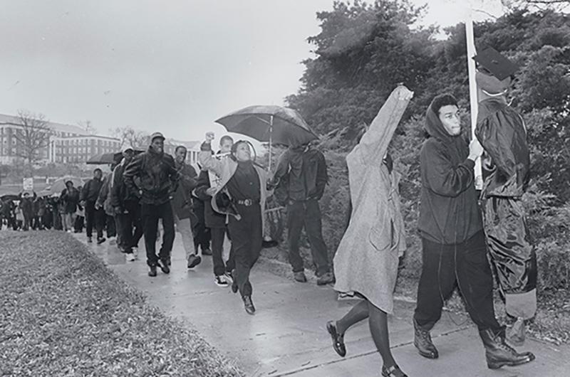 Students protest