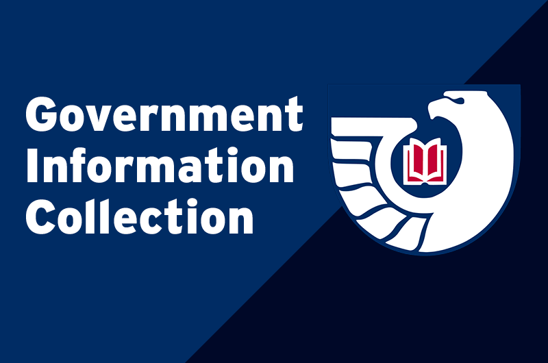 Federal Depository Library Program logo with text Government Information Collection.